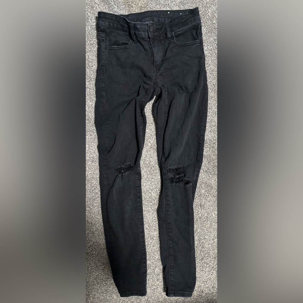 American Eagle Outfitters Black Denim